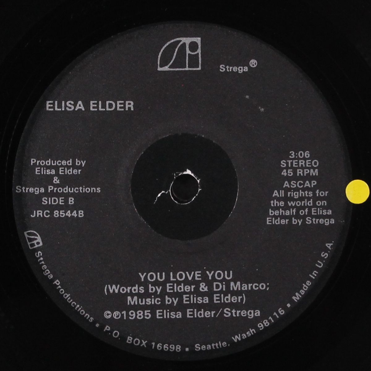 when the man comes calling / you love you by ELISA ELDER