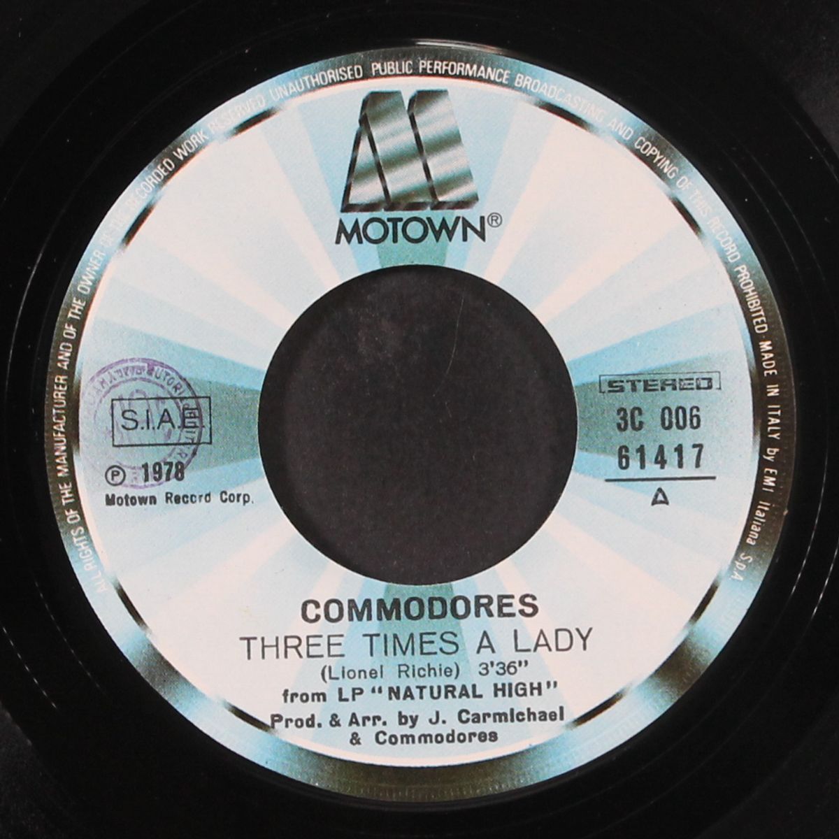 three times a lady by COMMODORES