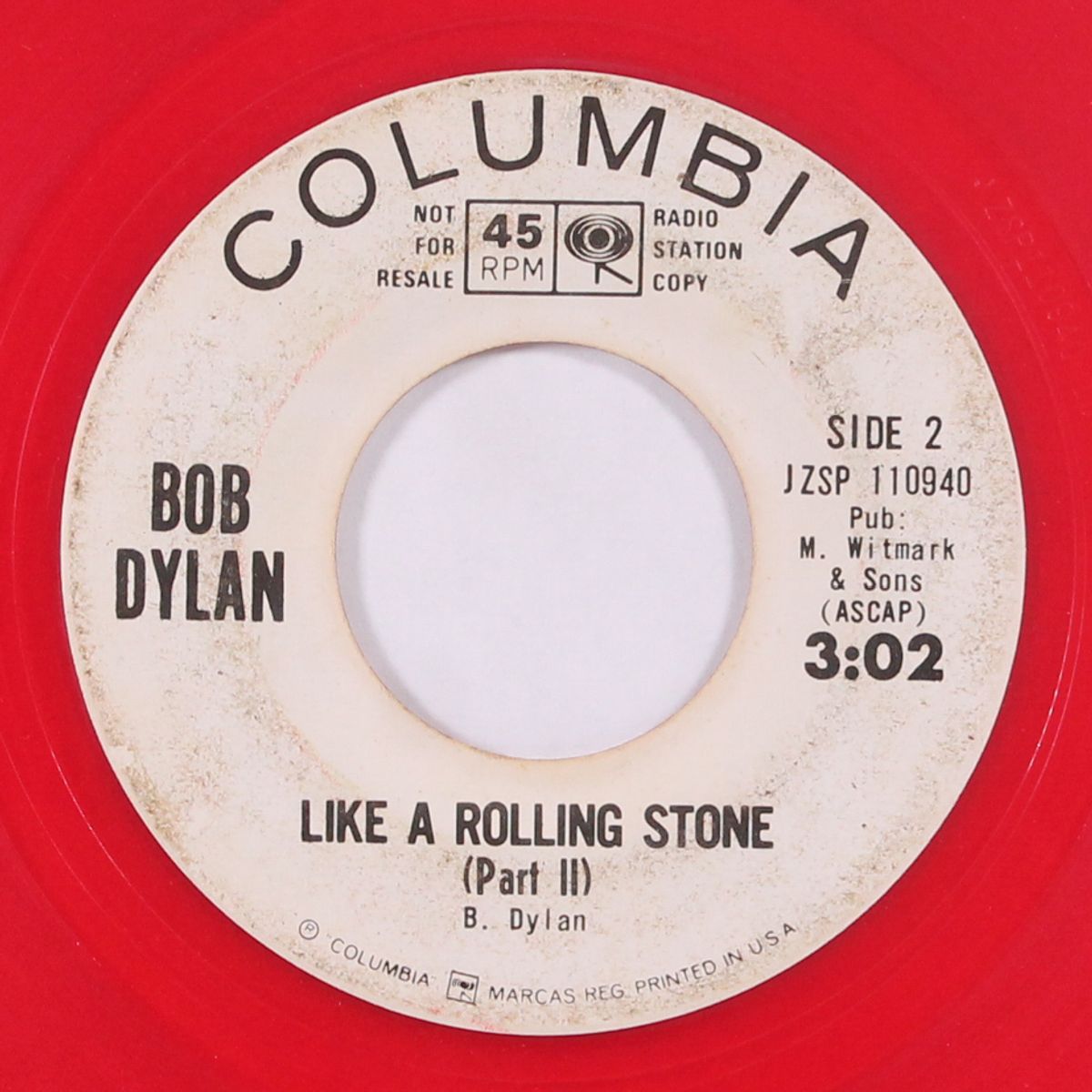 like a rolling stone / part 2 by BOB DYLAN