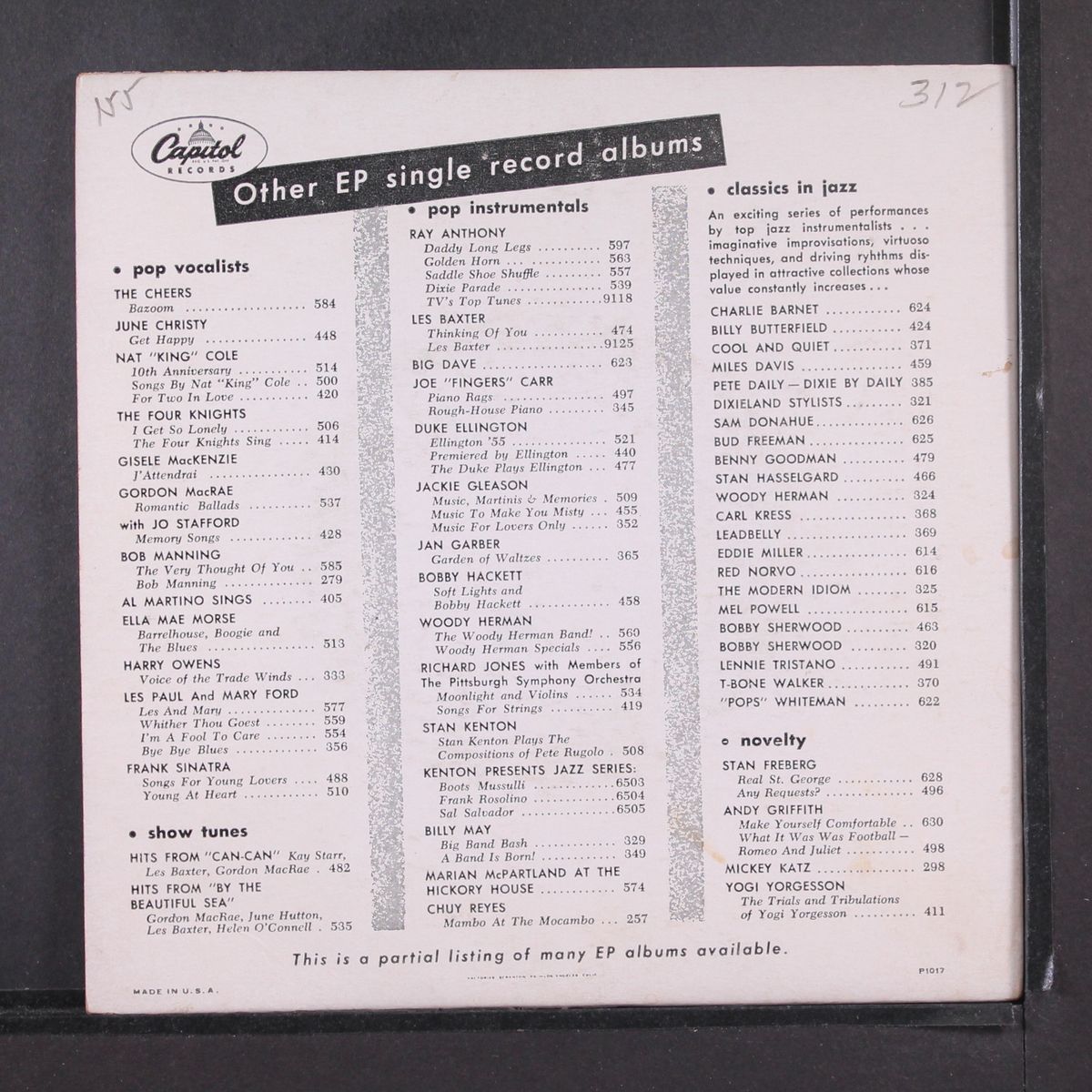 sixteen tons by TENNESSEE ERNIE FORD
