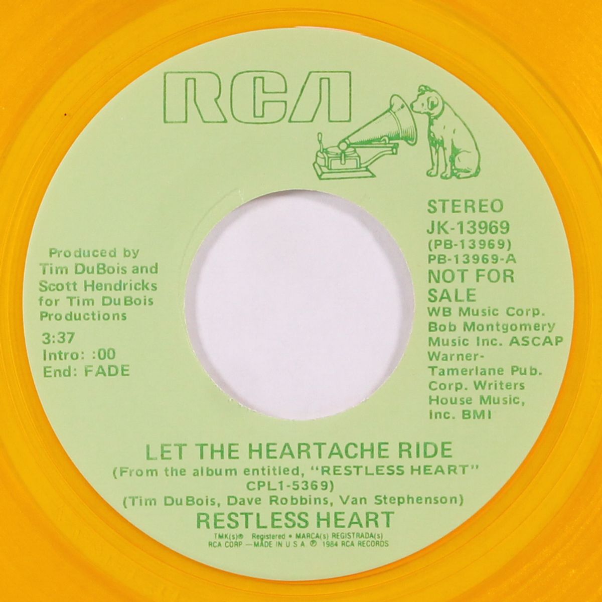let the heartache ride / same by RESTLESS HEART