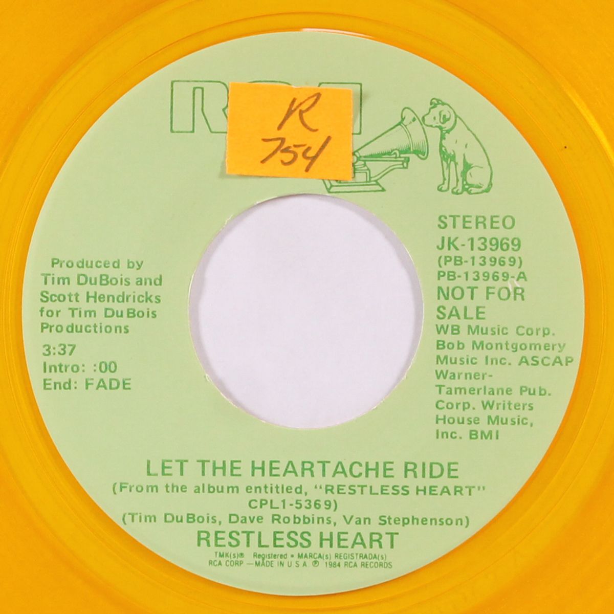 let the heartache ride / same by RESTLESS HEART