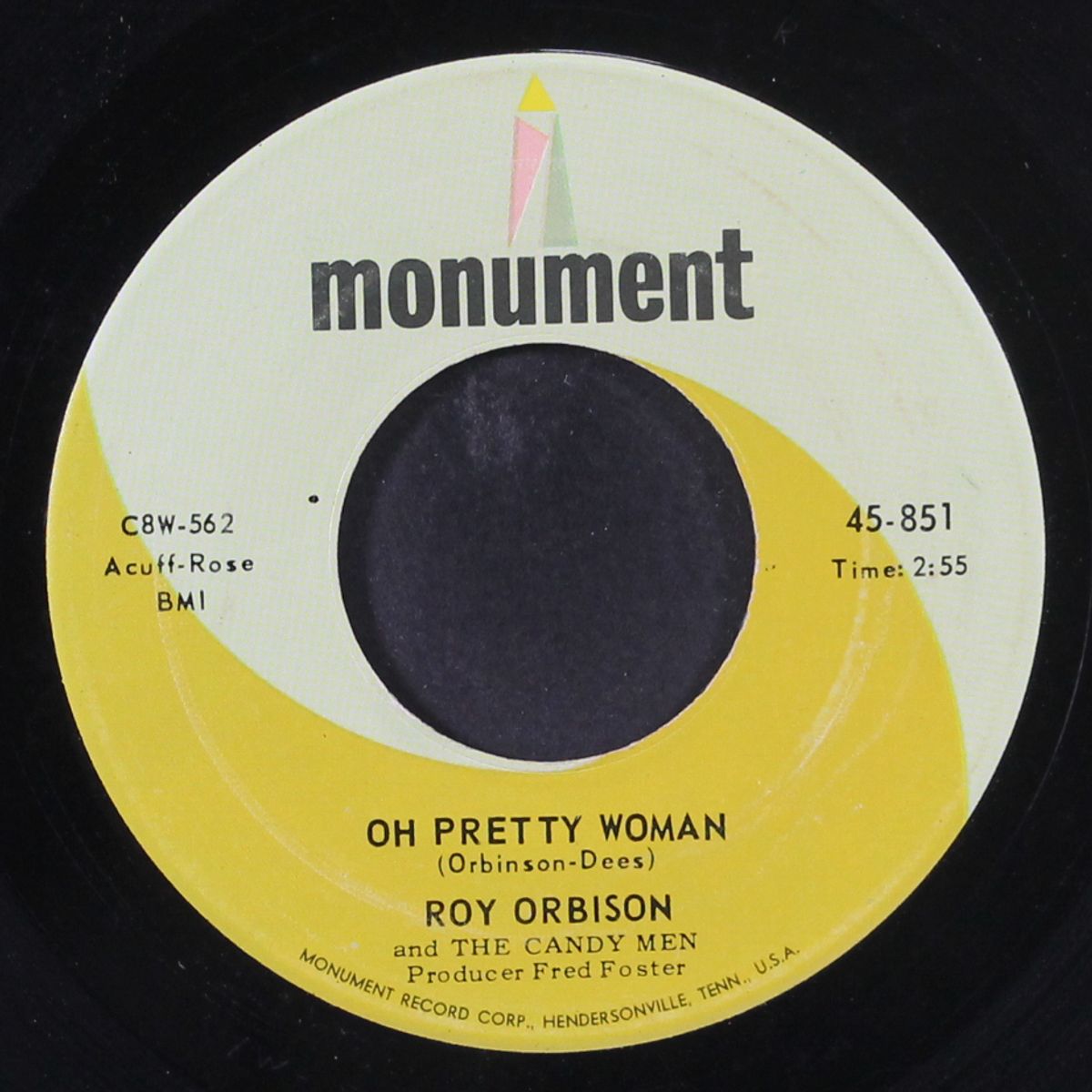 oh' pretty woman / yo te amo maria by ROY ORBISON