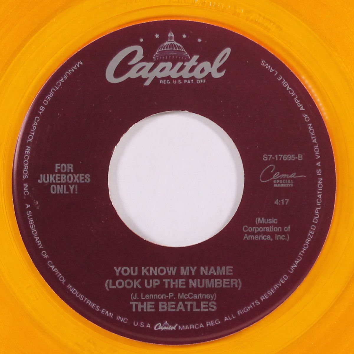 let it be / you know my name by BEATLES