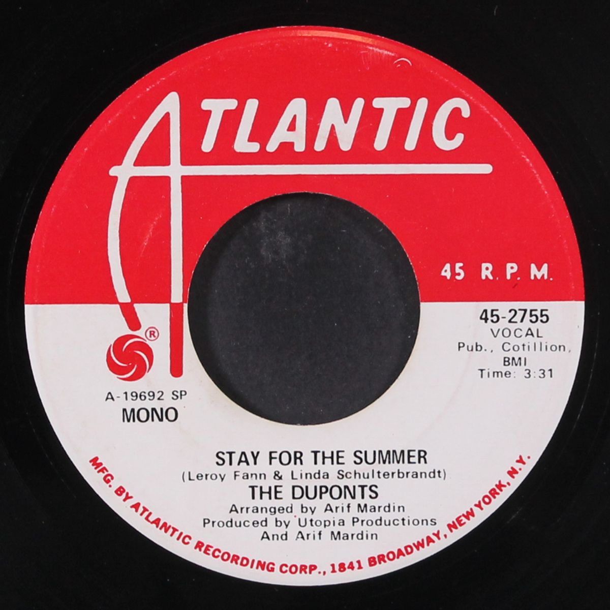 stay for the summer / mono by DUPONTS