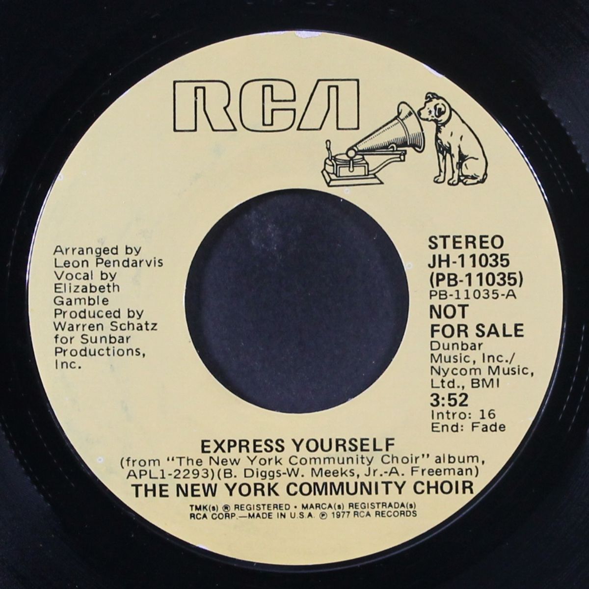 express yourself / mono by NEW YORK COMMUNITY CHOIR