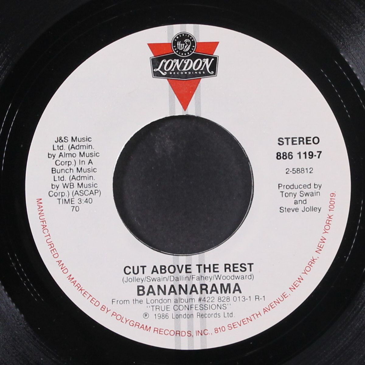 a trick of the night / cut above the rest by BANANARAMA