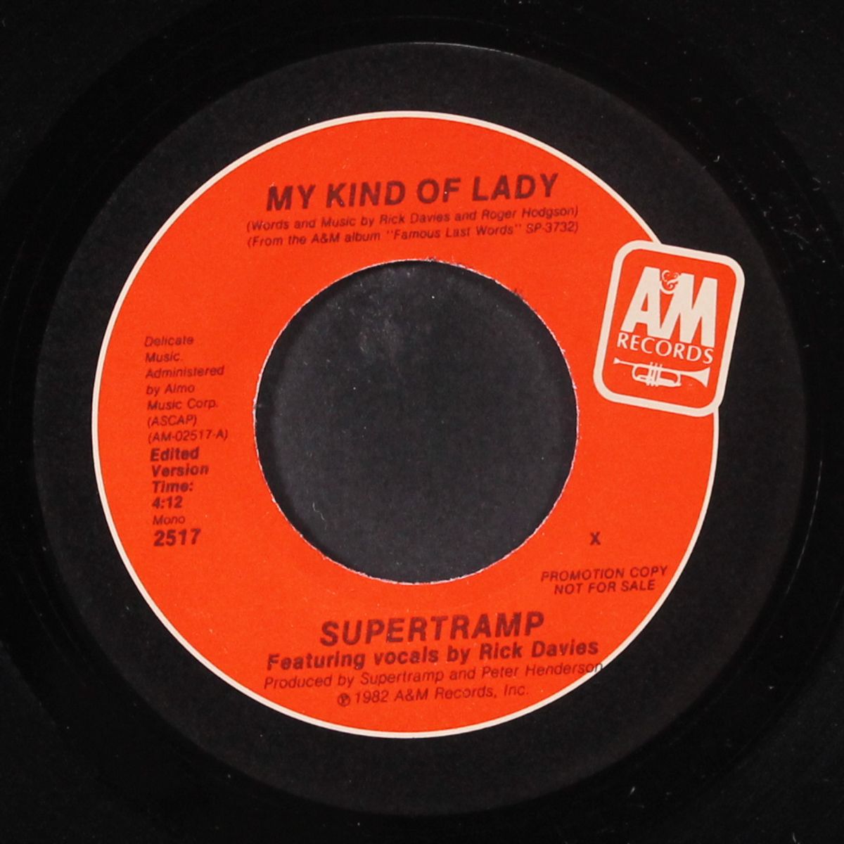 my kind of lady / know who you are by SUPERTRAMP