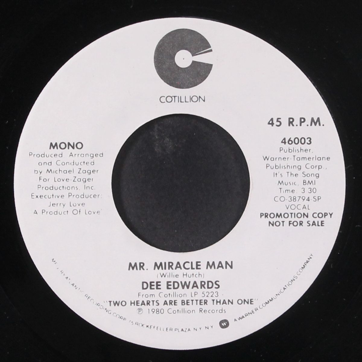mr. miracle man / mono by DEE EDWARDS