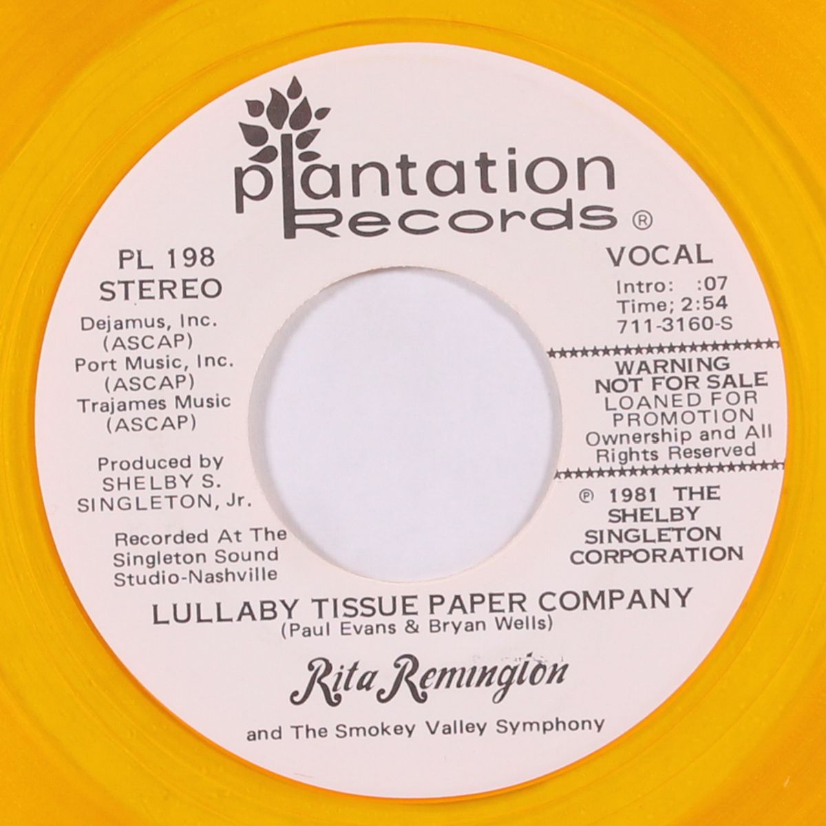 lullaby tissue paper company by RITA REMINGTON