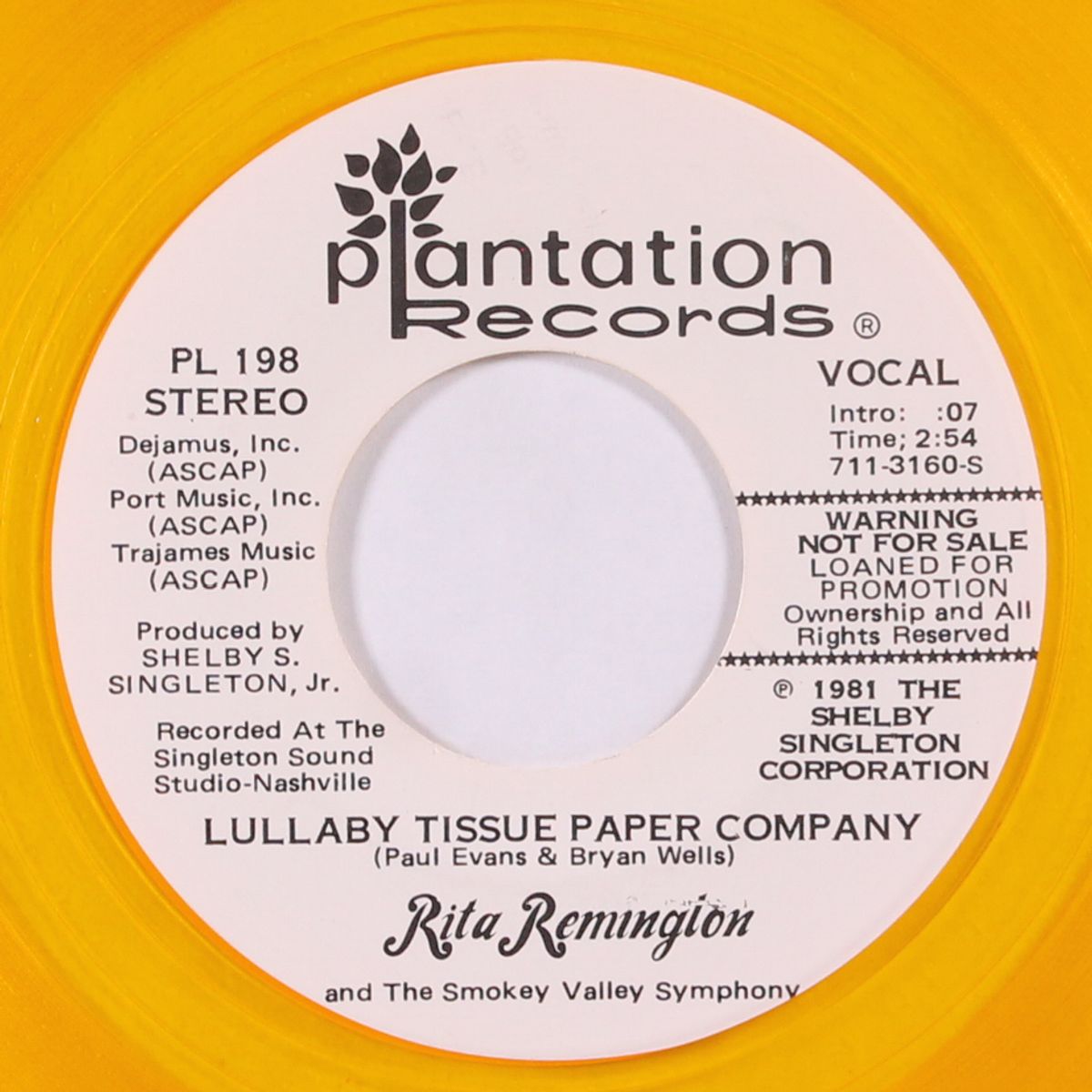lullaby tissue paper company by RITA REMINGTON