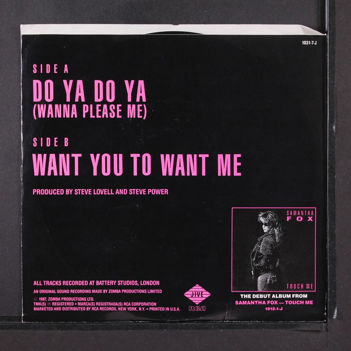 do ya do ya (wanna please me) by SAMANTHA FOX