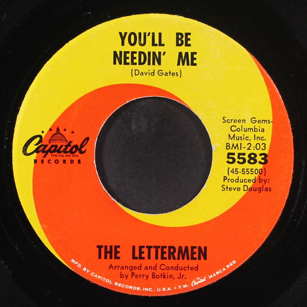 run to my lovin' arms by LETTERMEN