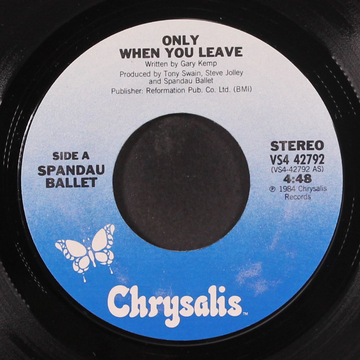 only when you leave / paint me down by SPANDAU BALLET