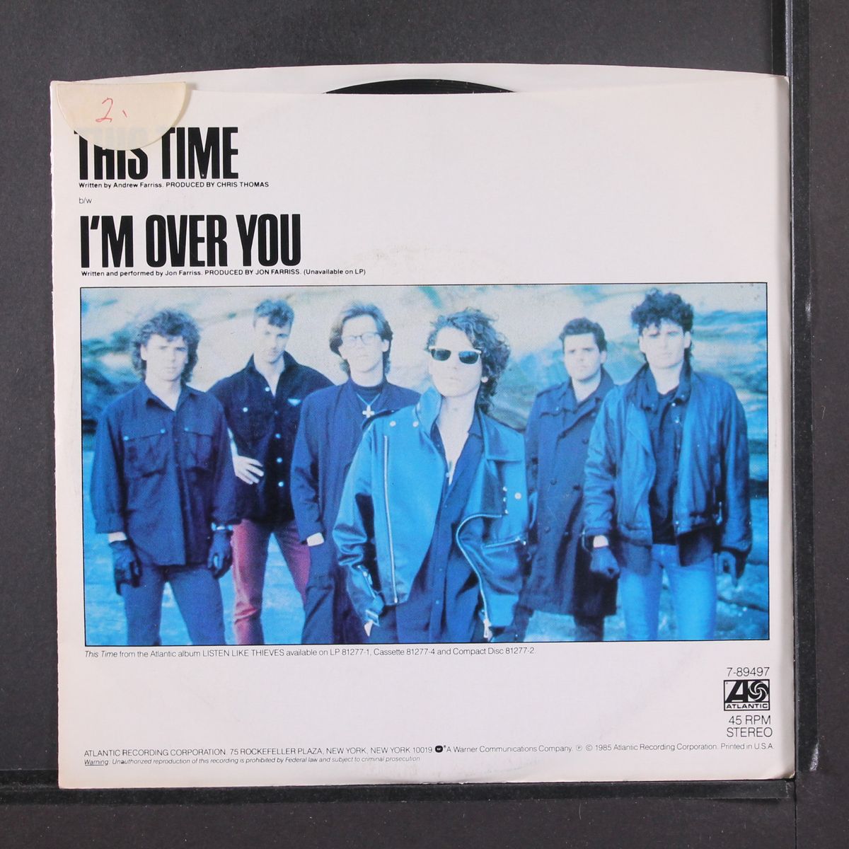 this time / same by INXS
