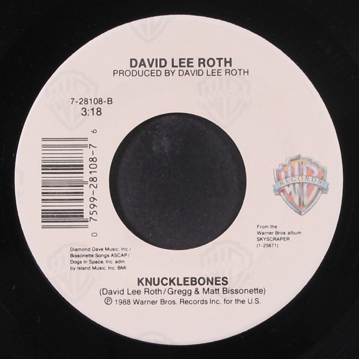 stand up / knucklebones by DAVID LEE ROTH