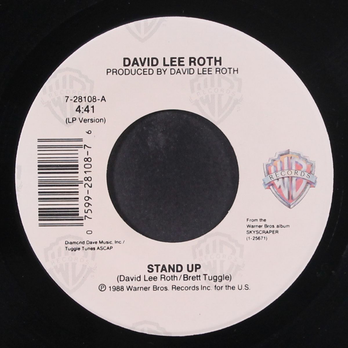 stand up / knucklebones by DAVID LEE ROTH