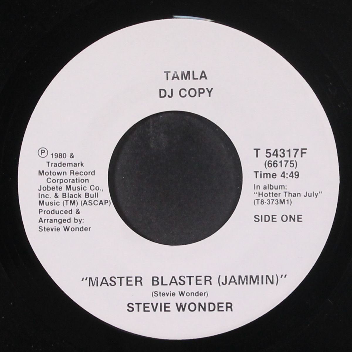 master blaster (jammin) by STEVIE WONDER
