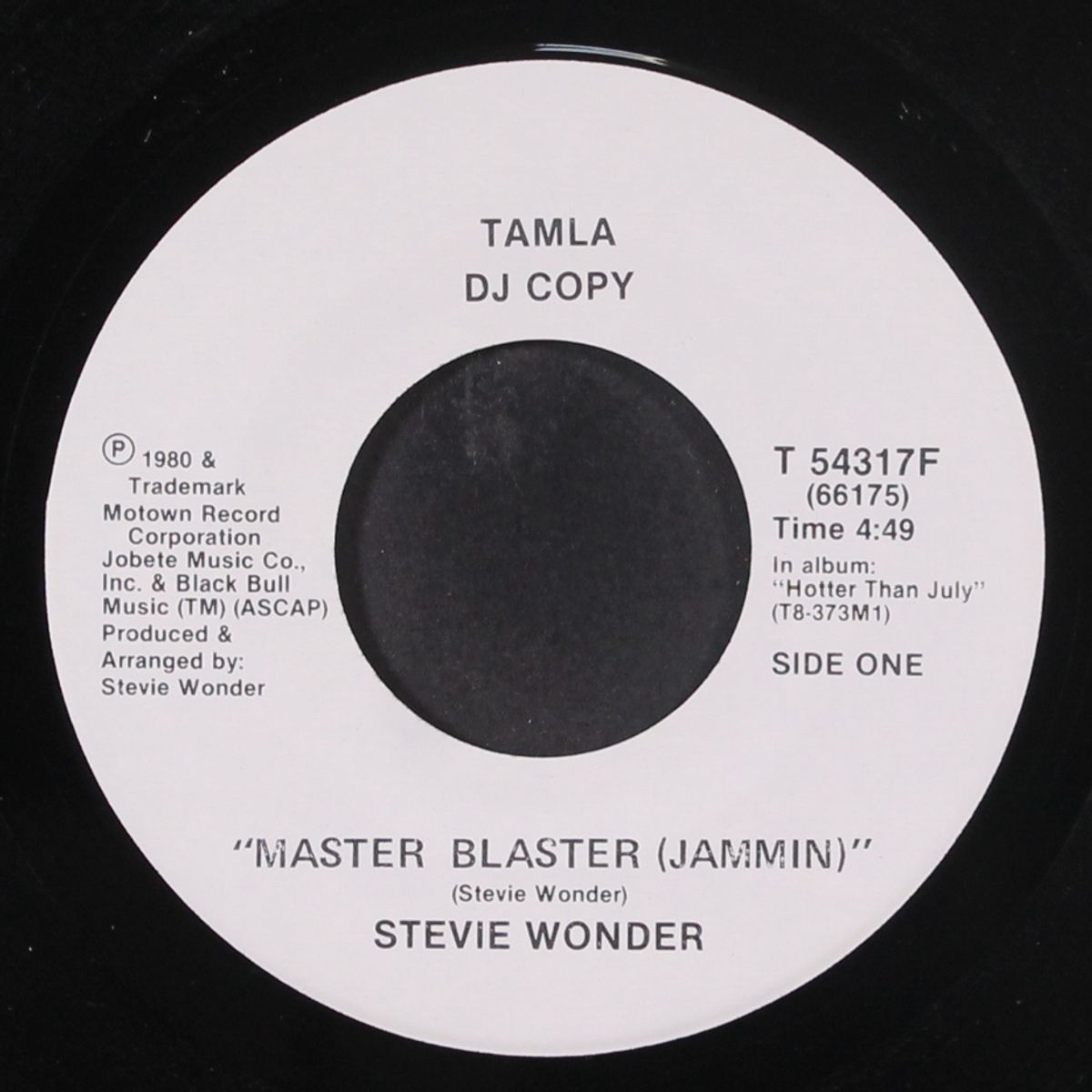 master blaster (jammin) by STEVIE WONDER