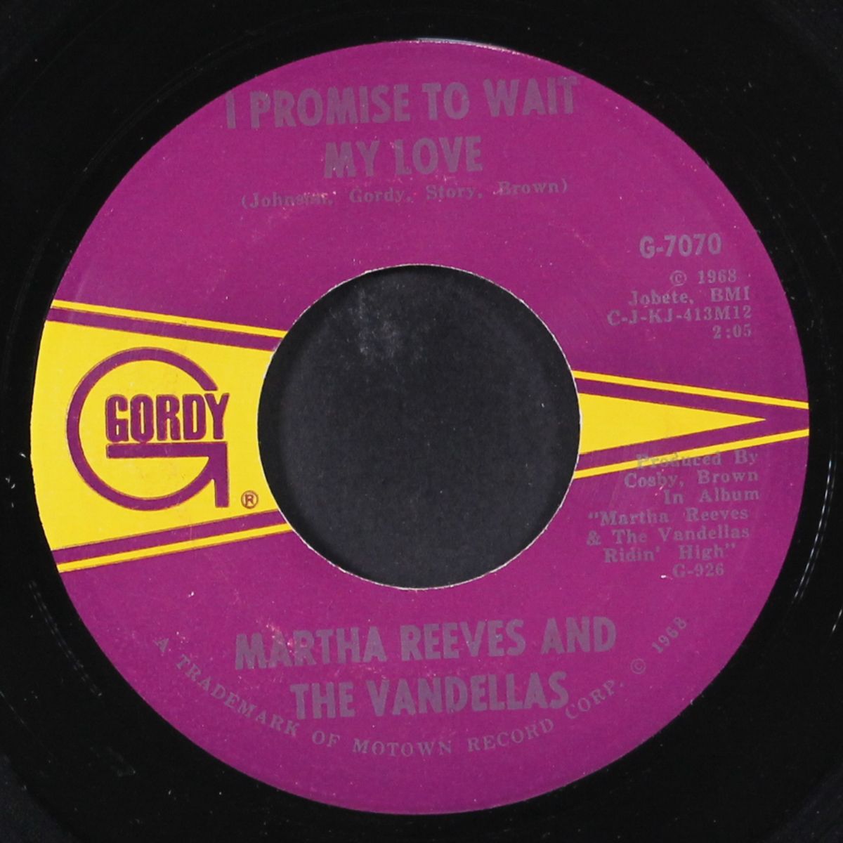 forget me not / i promise to wait my love by MARTHA REEVES & VANDELLAS