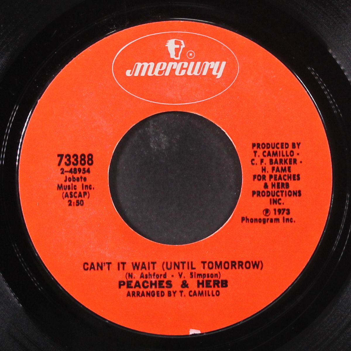 can't it wait / thank heaven for you by PEACHES & HERB