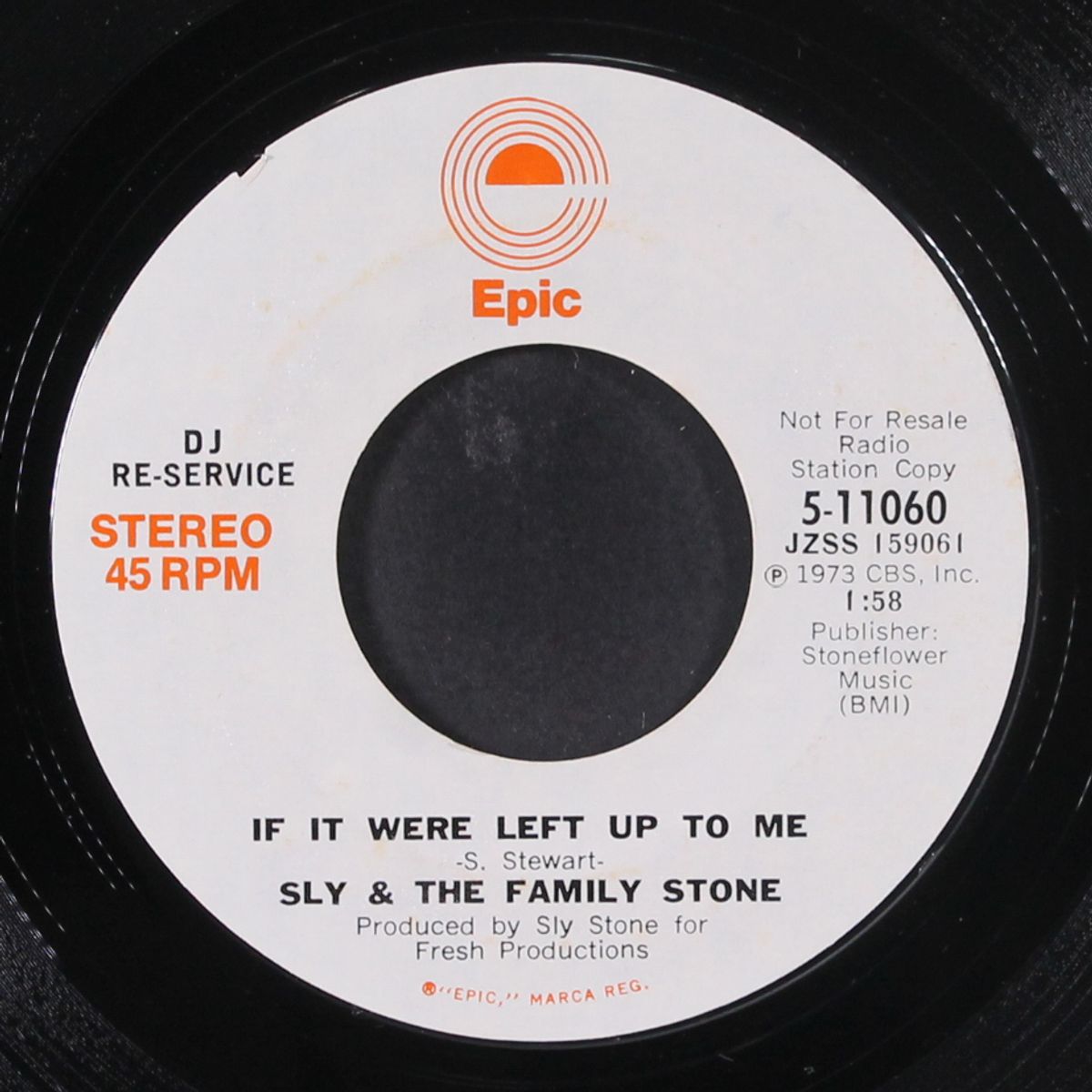 if it were left up to me / mono by SLY & THE FAMILY STONE