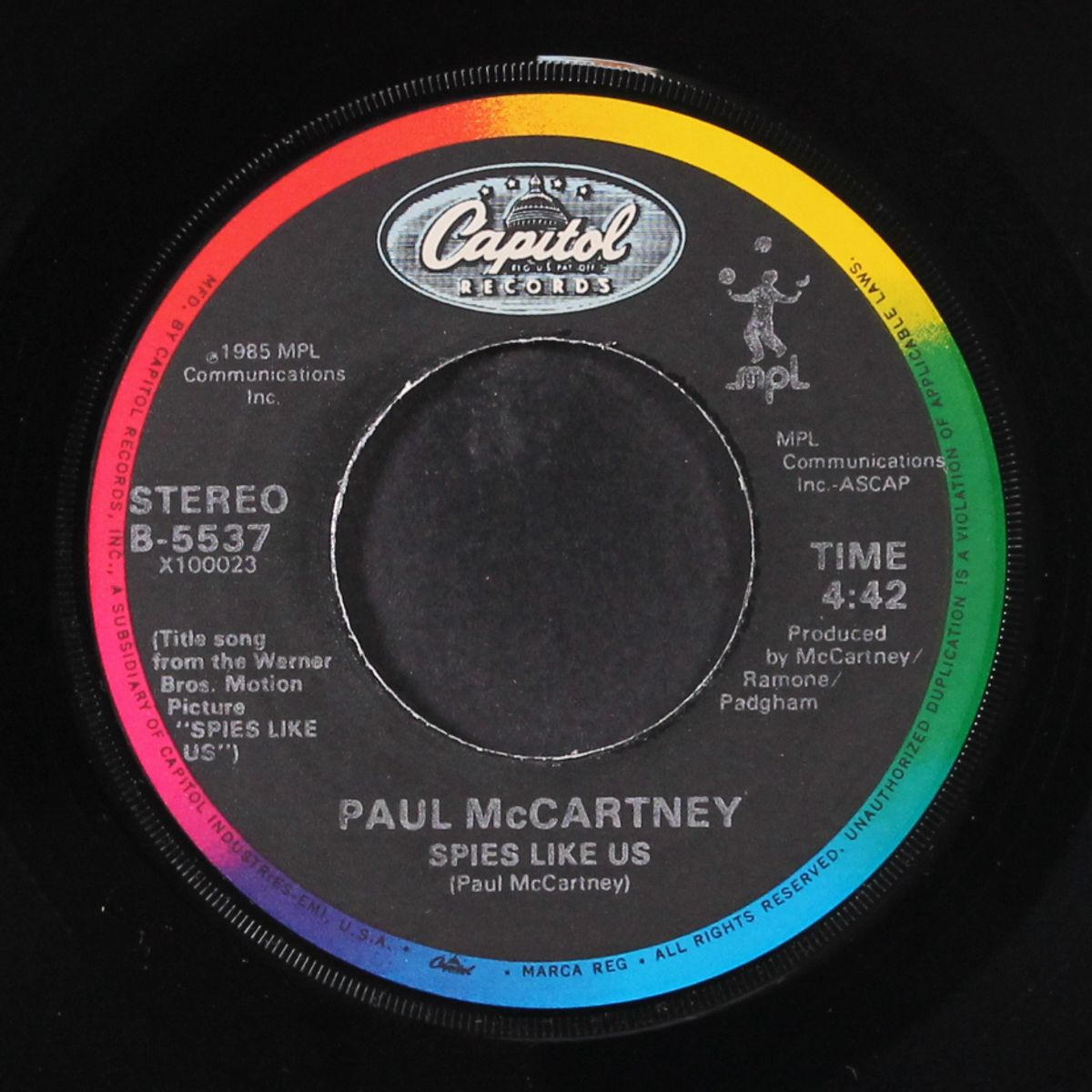 spies like us / my carnival by PAUL MCCARTNEY