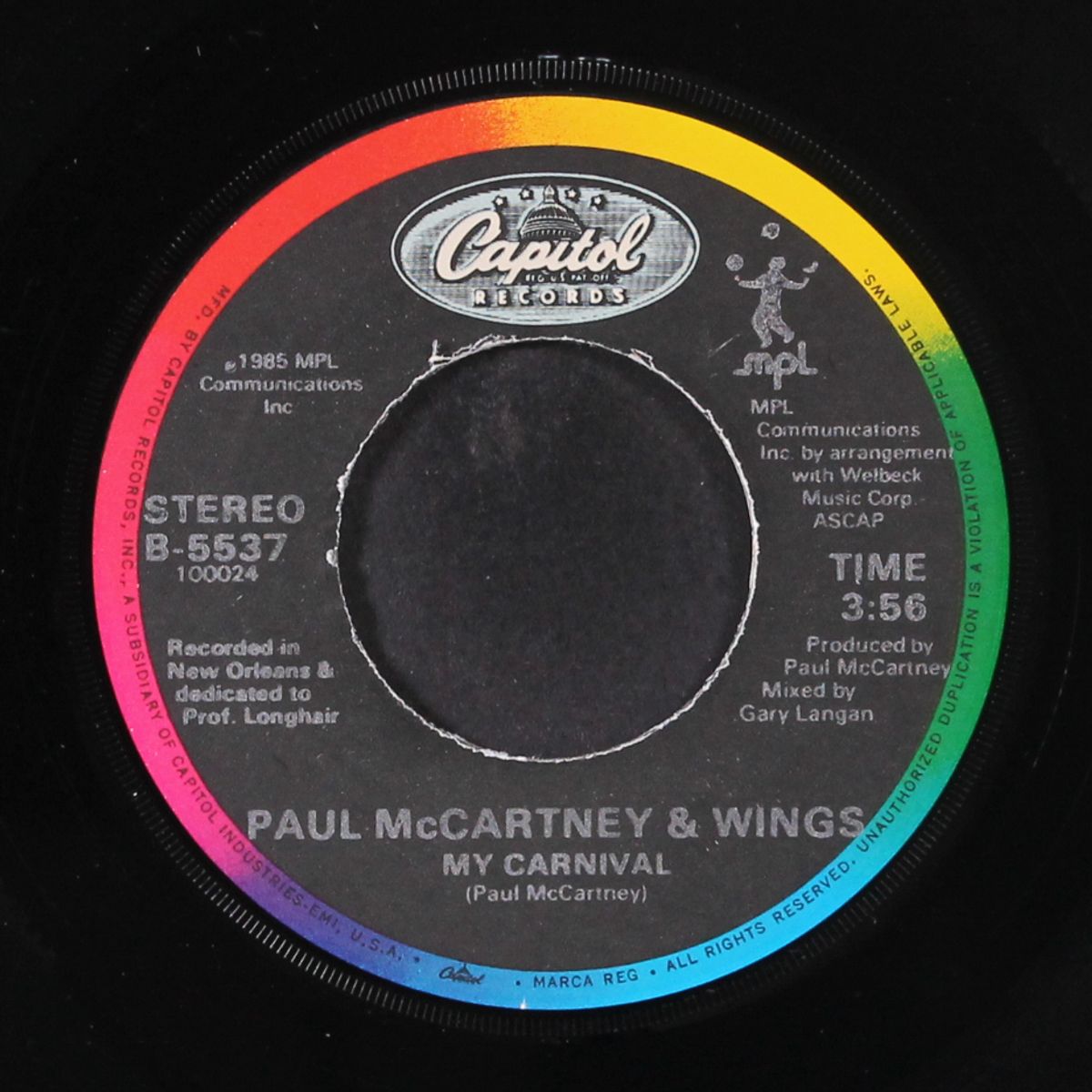 spies like us / my carnival by PAUL MCCARTNEY