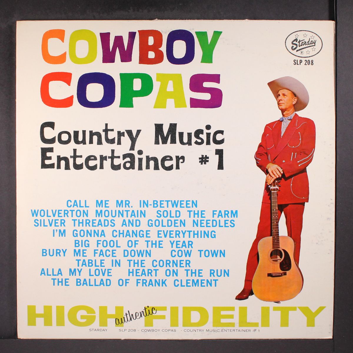 country music entertainer #1 by COWBOY COPAS