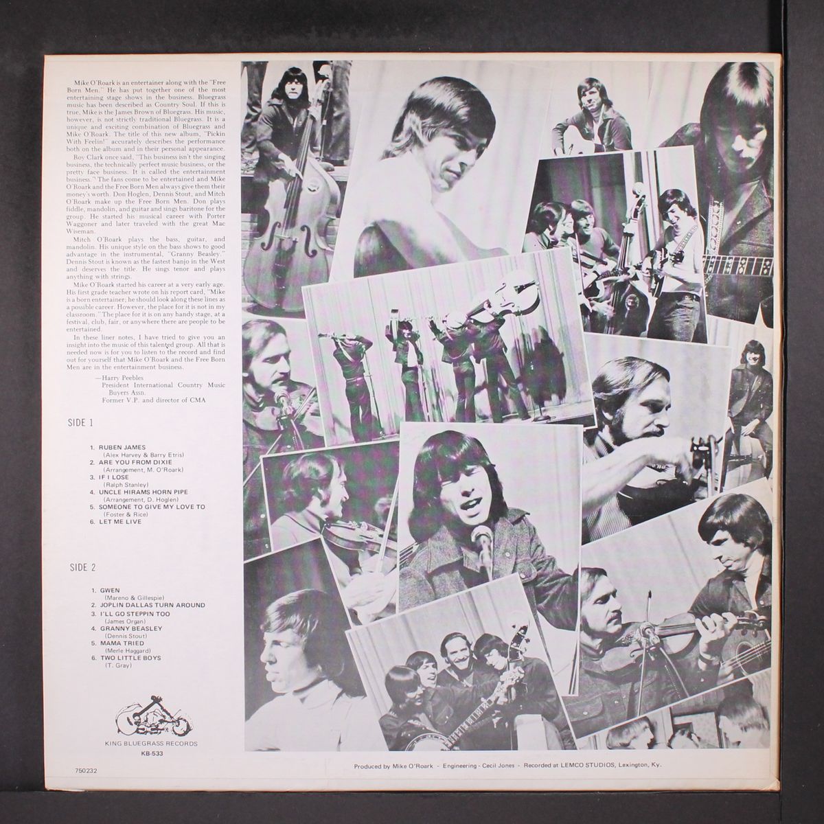 pickin' with feelin' by MIKE O'ROARK & FREEBORN MEN