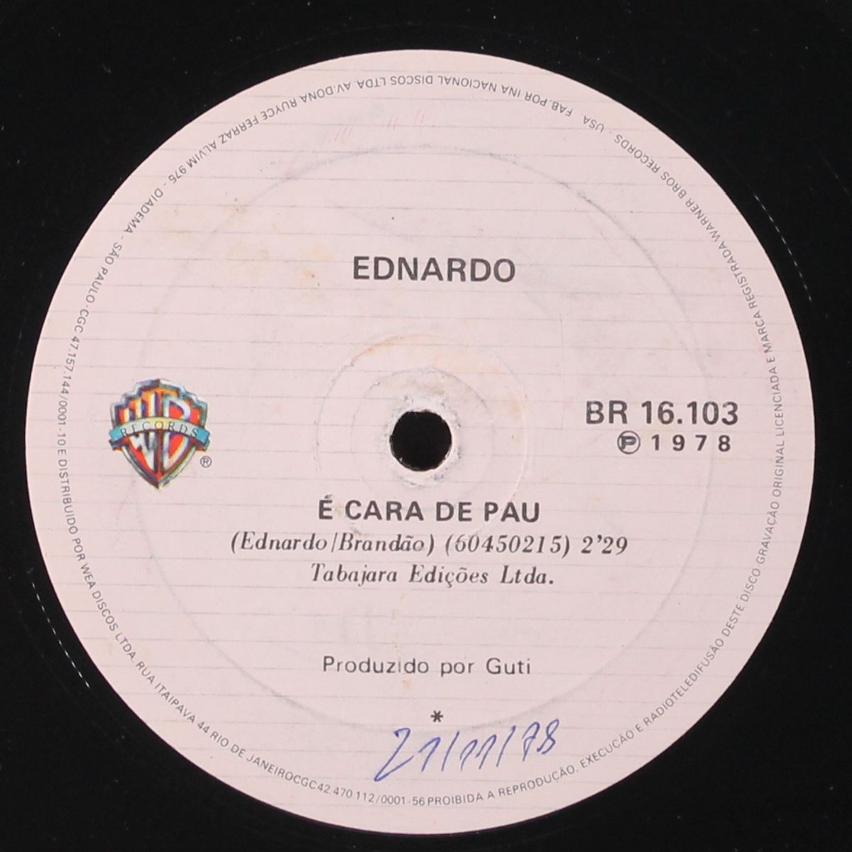 e cara de pau / bloco do susto by EDNARDO