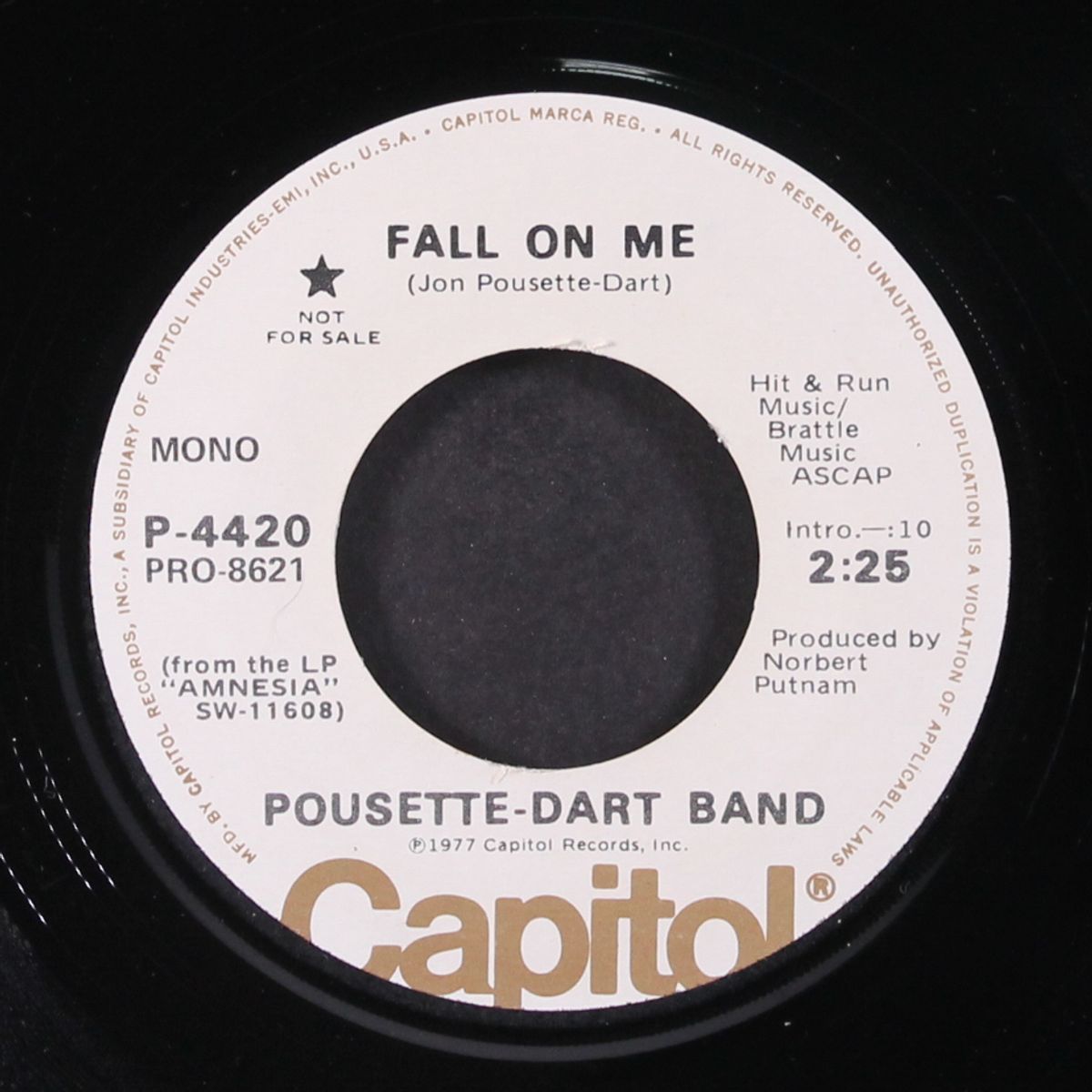 fall on me / mono by POUSETTE-DART BAND