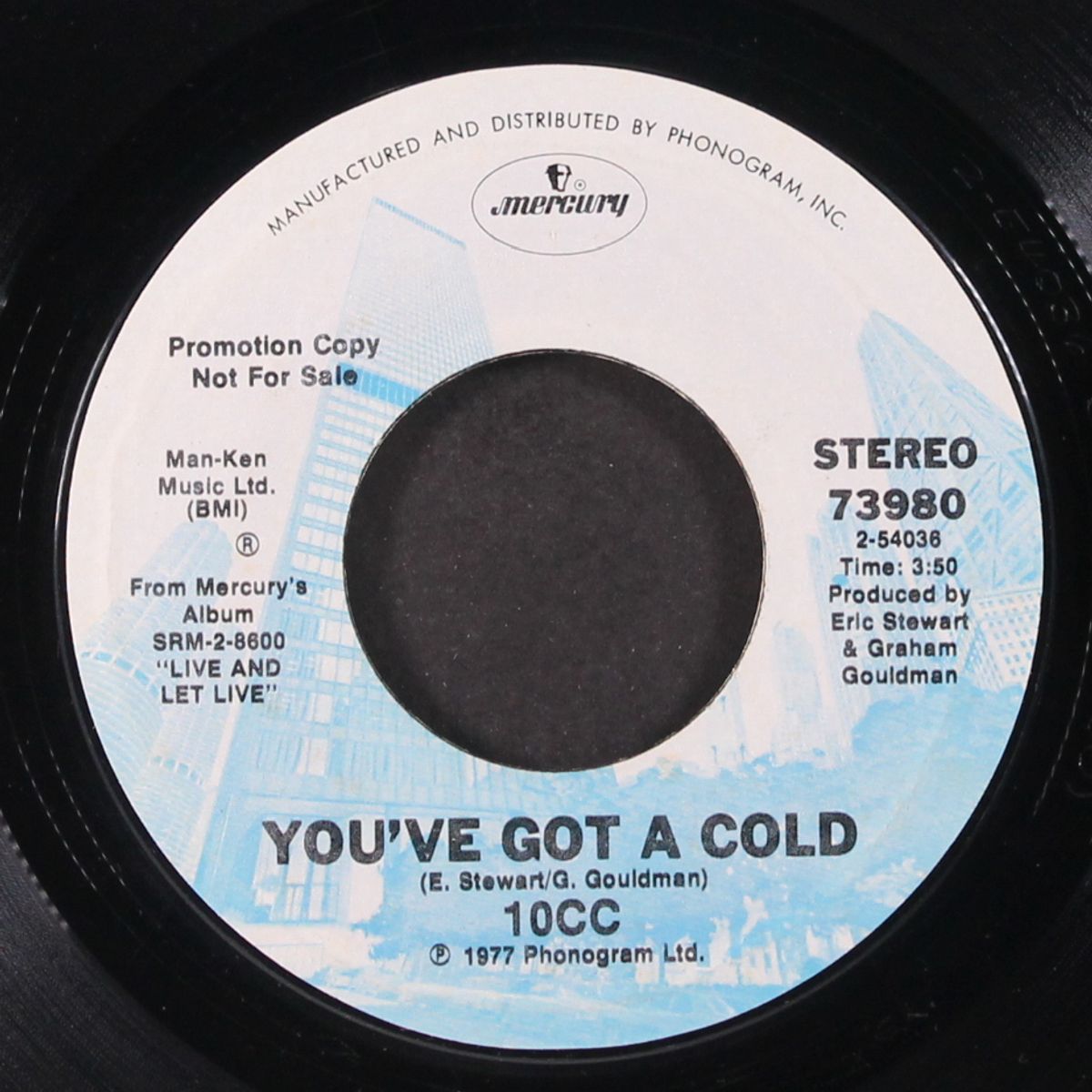 wall street shuffle / you've got a cold by 10 CC