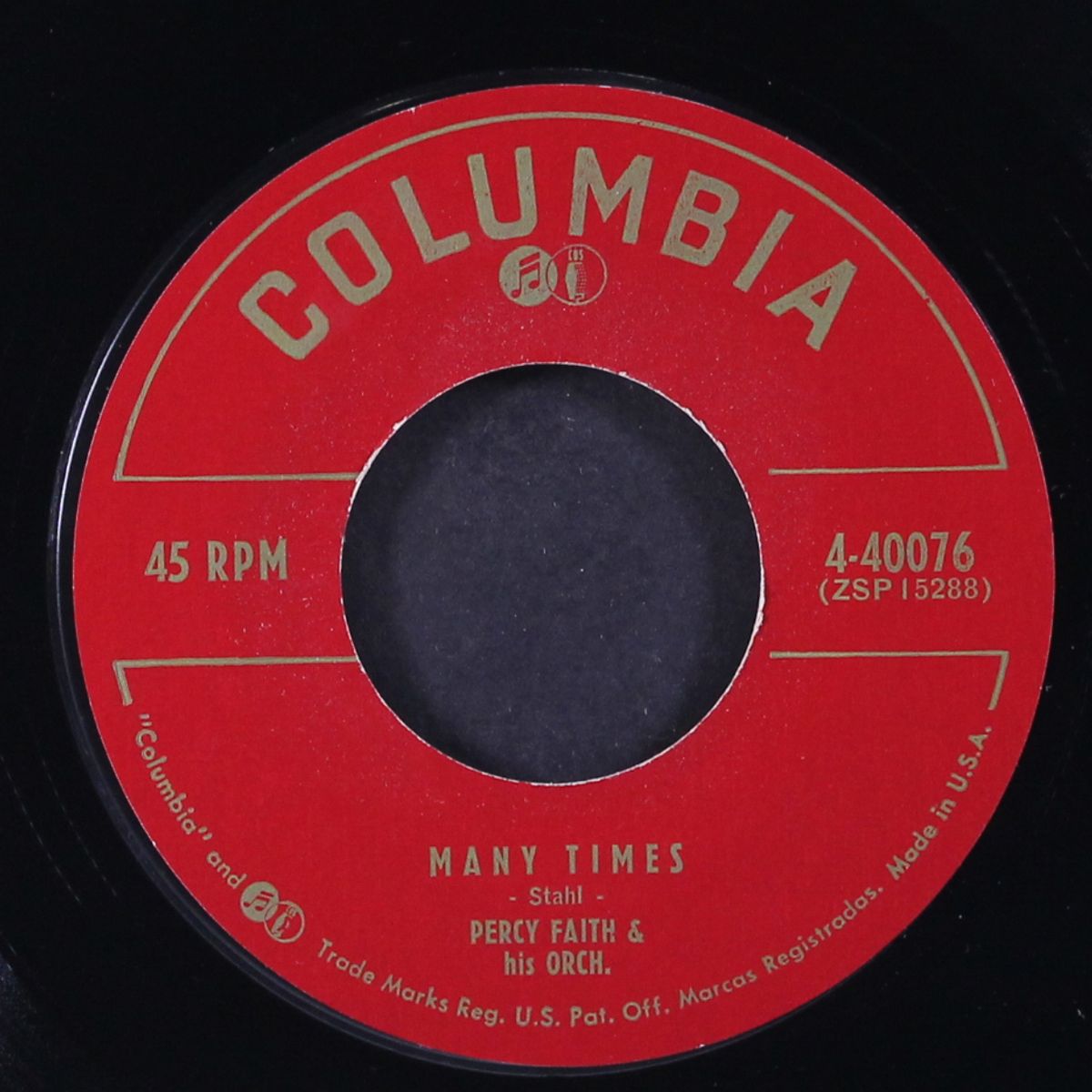 many times / in love by PERCY FAITH