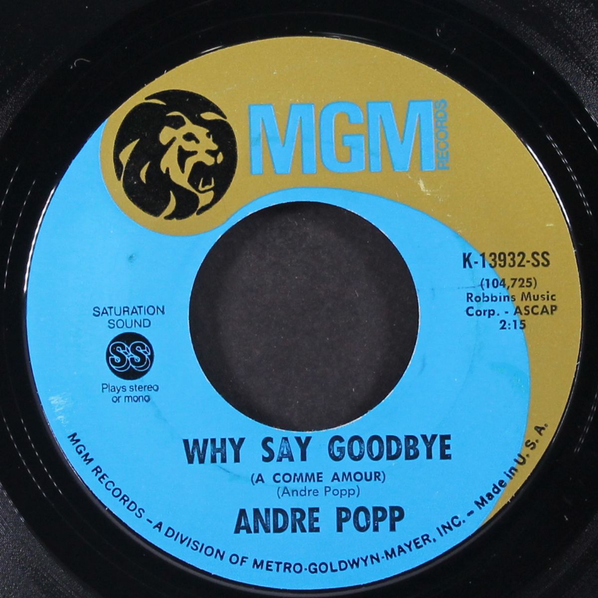 why say goodbye / tililoy by ANDRE POPP