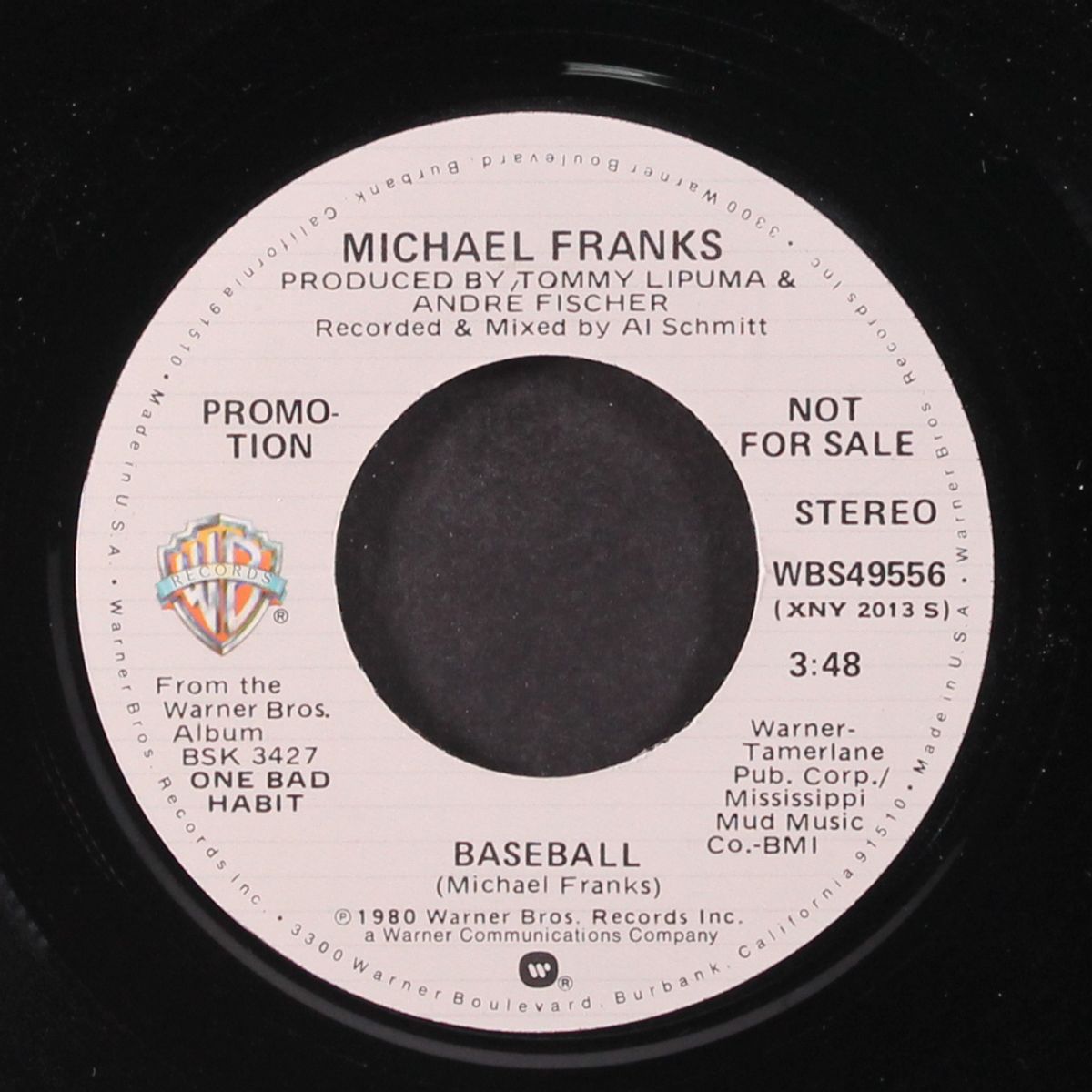 baseball / mono by MICHAEL FRANKS