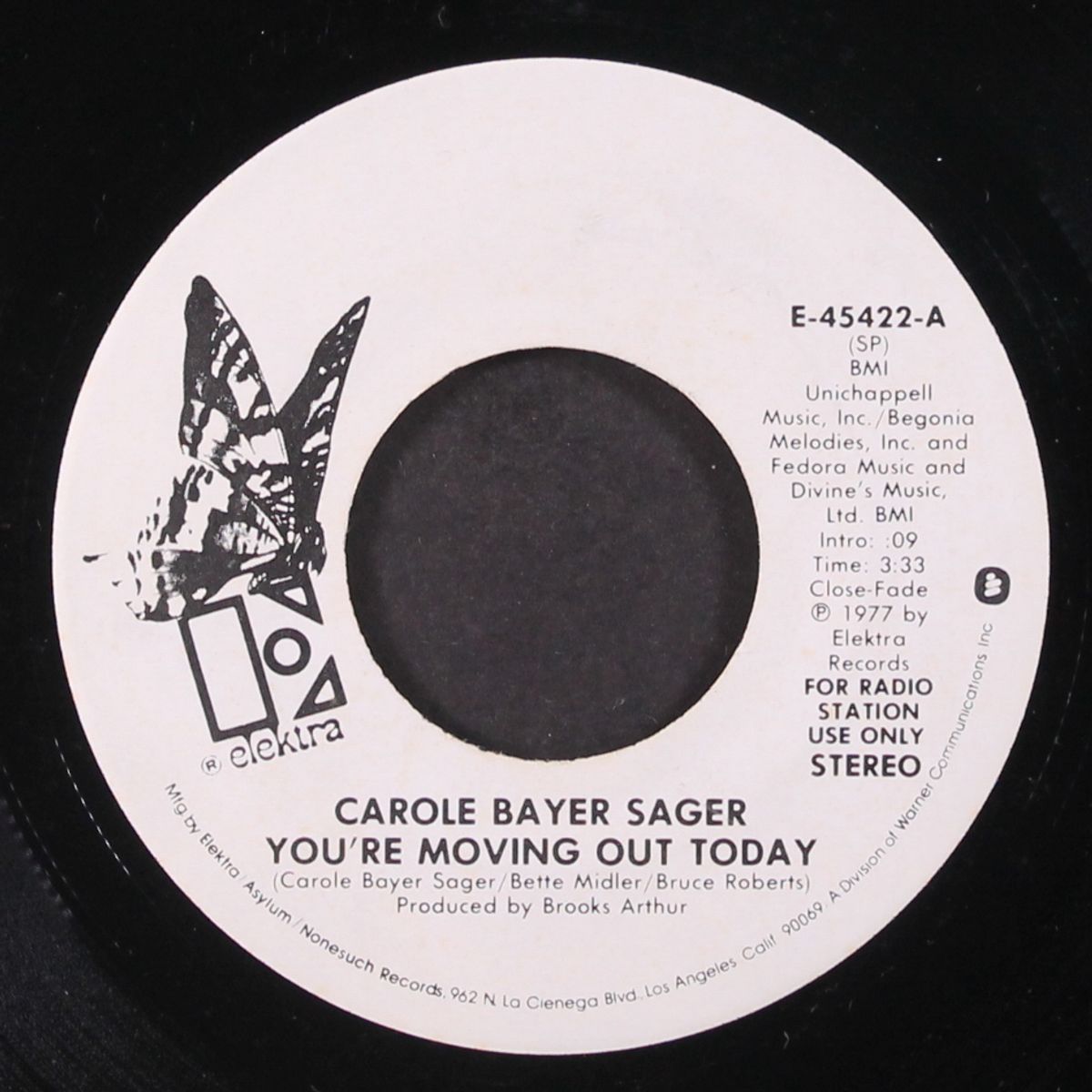 you're moving out today / mono by CAROLE BAYER SAGER