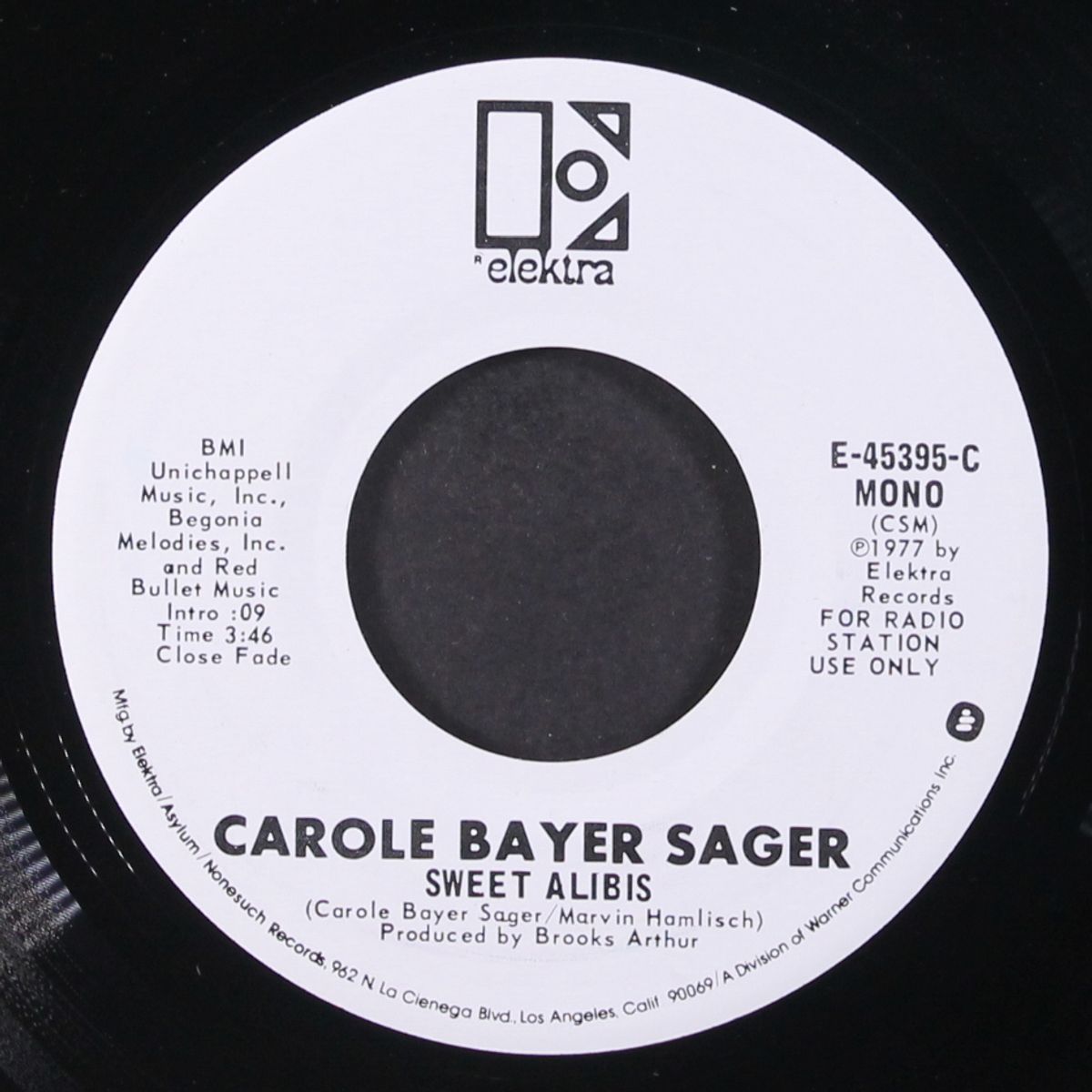 sweet alibis / mono by CAROLE BAYER SAGER