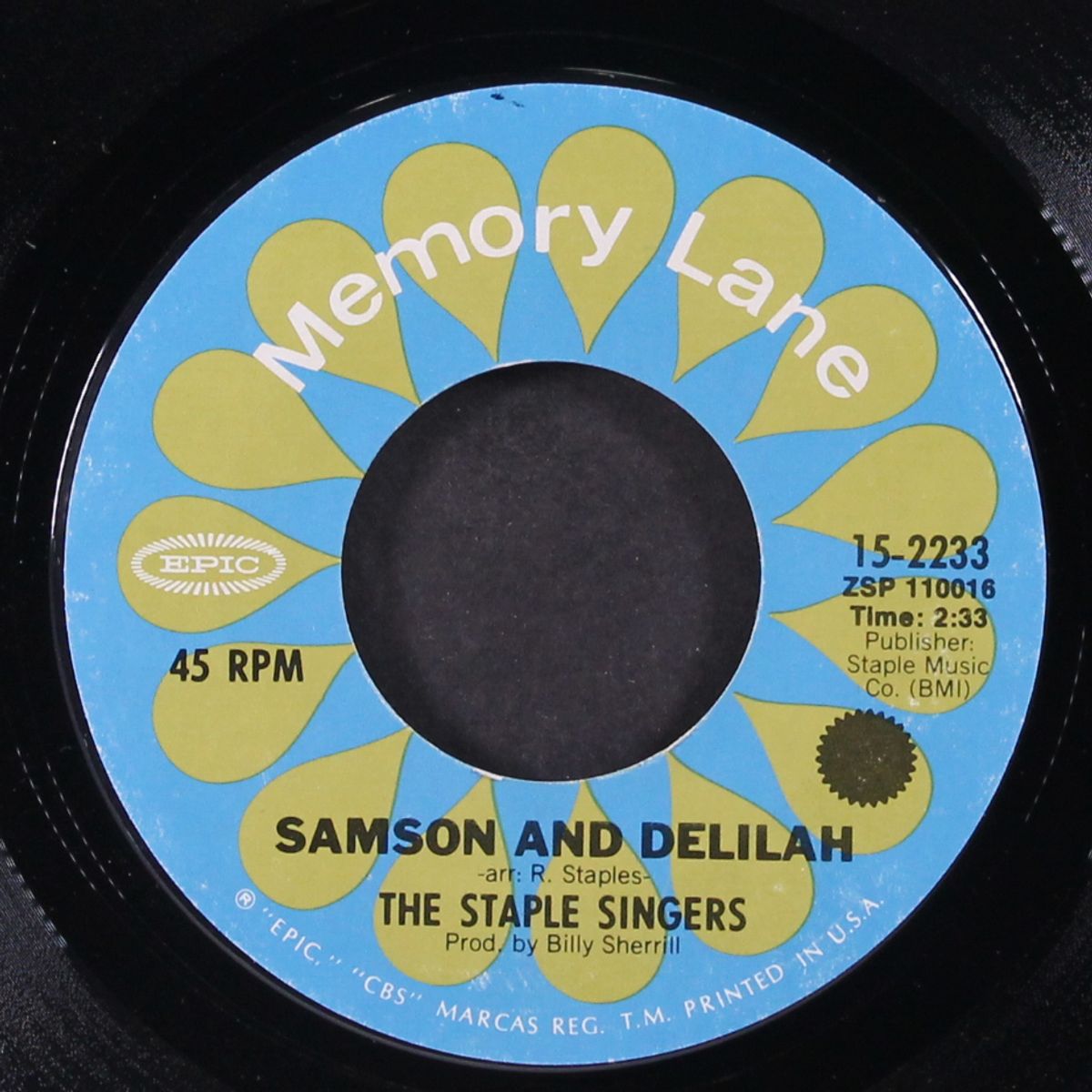hammer and nails / samson and delilah by STAPLE SINGERS