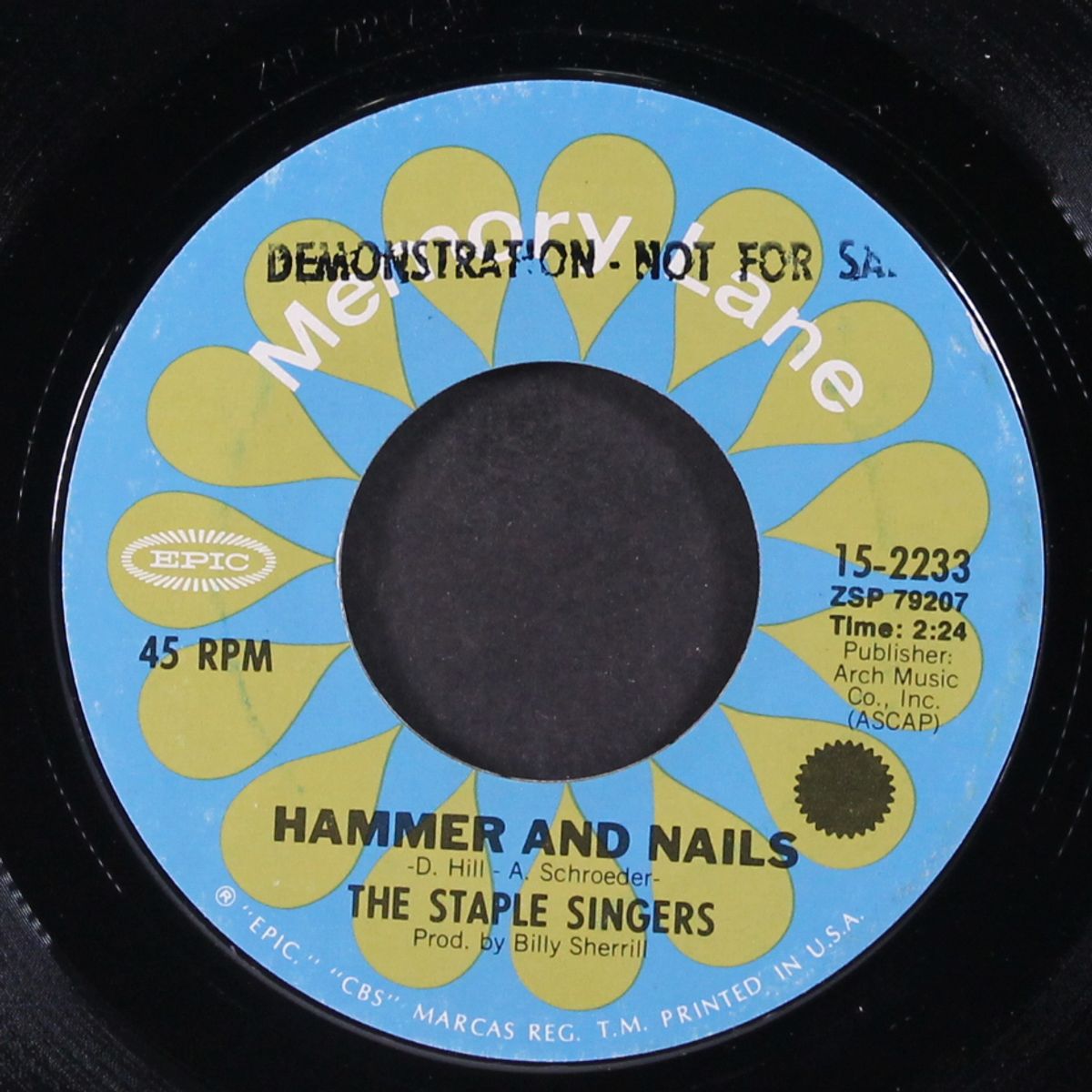 hammer and nails / samson and delilah by STAPLE SINGERS