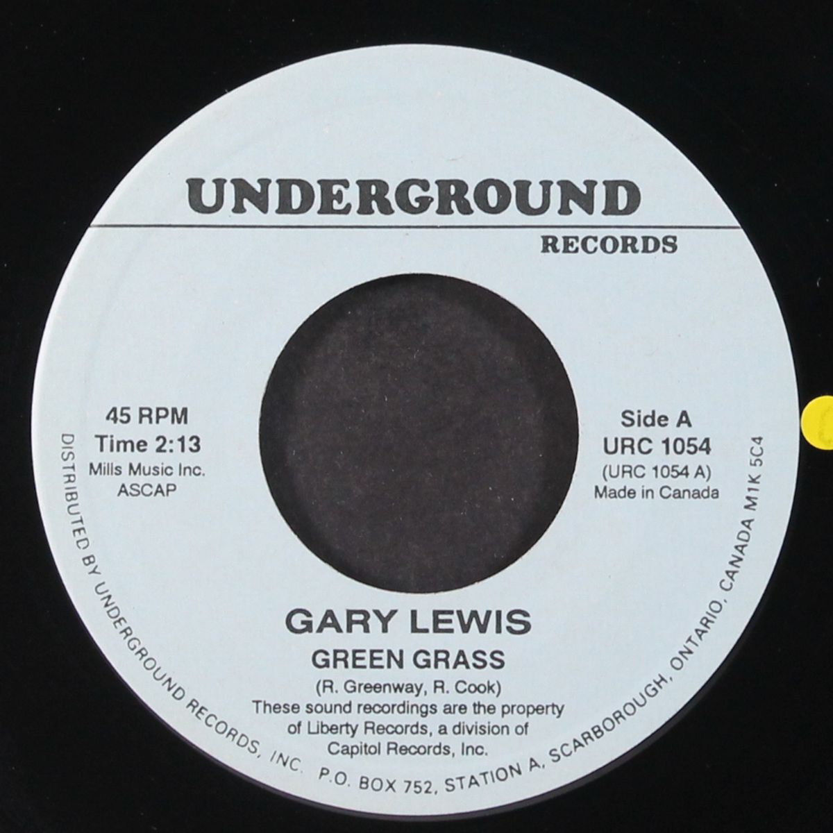 green grass / sure gonna miss her by GARY LEWIS