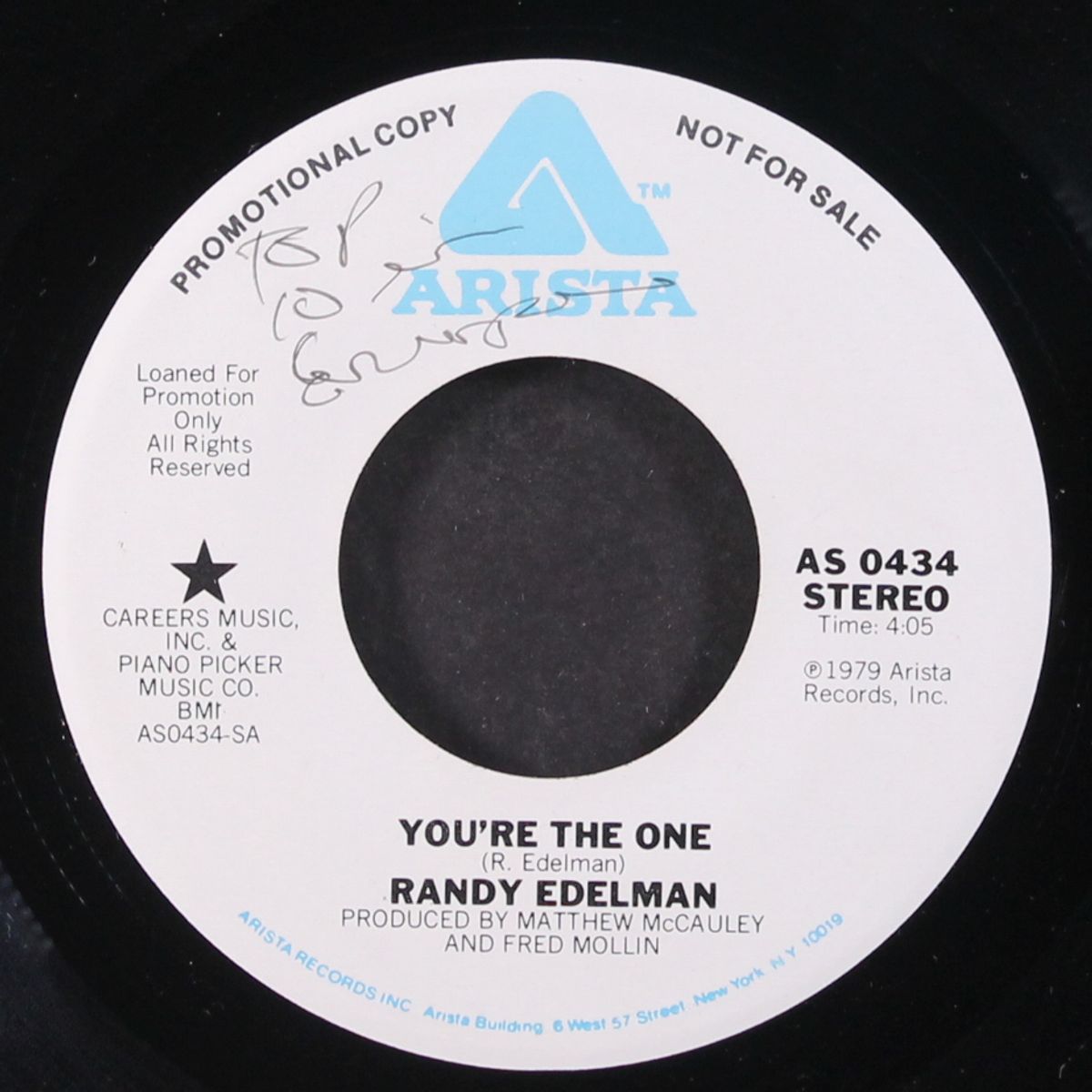 you're the one / don't let go of me by RANDY EDELMAN