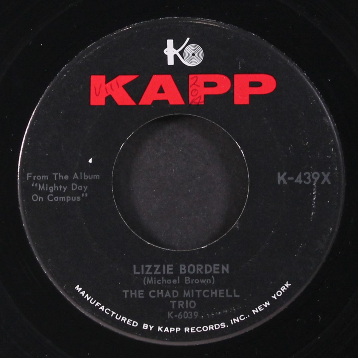 lizzie borden / super skier by CHAD MITCHELL TRIO