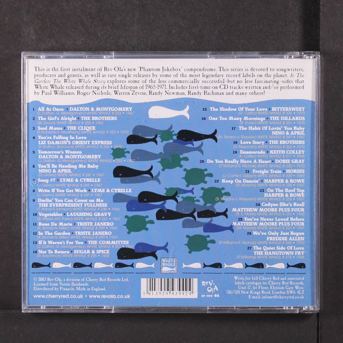 in the garden: the white whale story - phantom jukebox vol.1 by VARIOUS