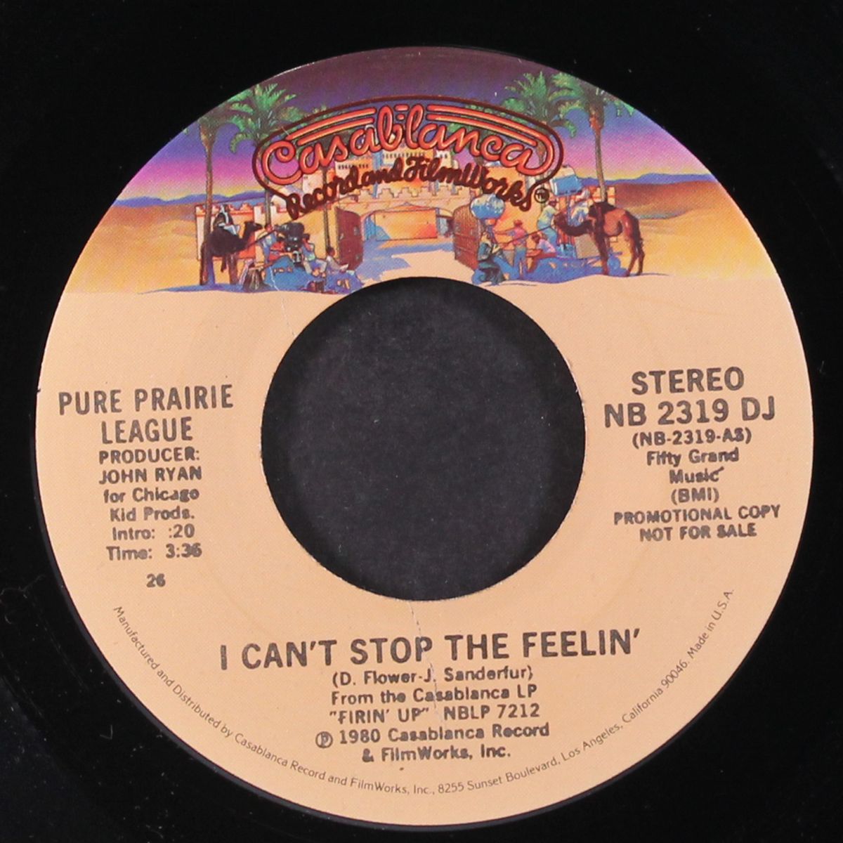i can't stop the feelin' / mono by PURE PRARIE LEAGUE