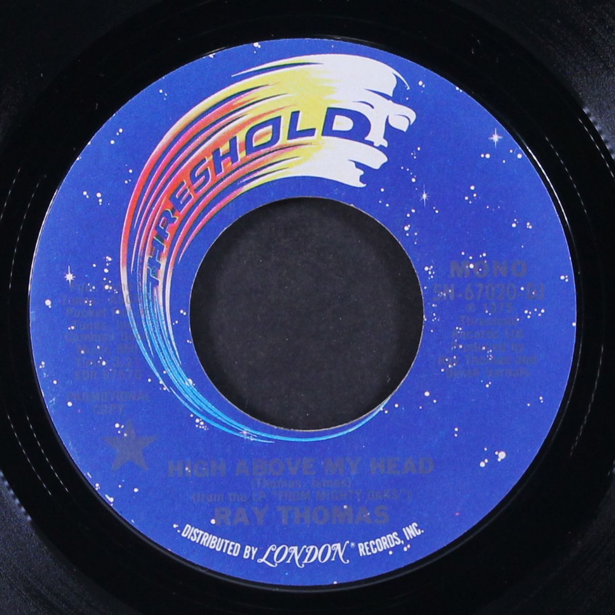 high above my head / mono by RAY THOMAS