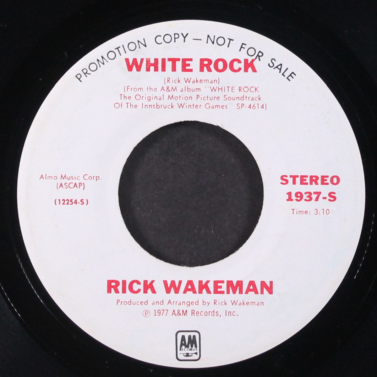 white rock / mono by RICK WAKEMAN