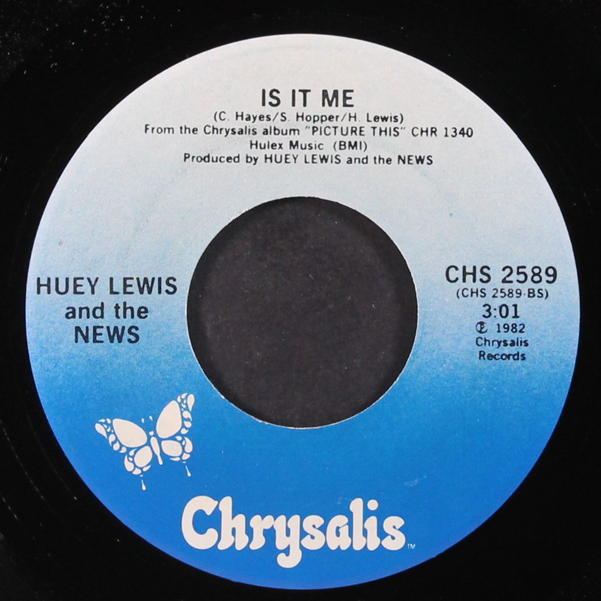 do you believe in love / is it me by HUEY LEWIS & NEWS