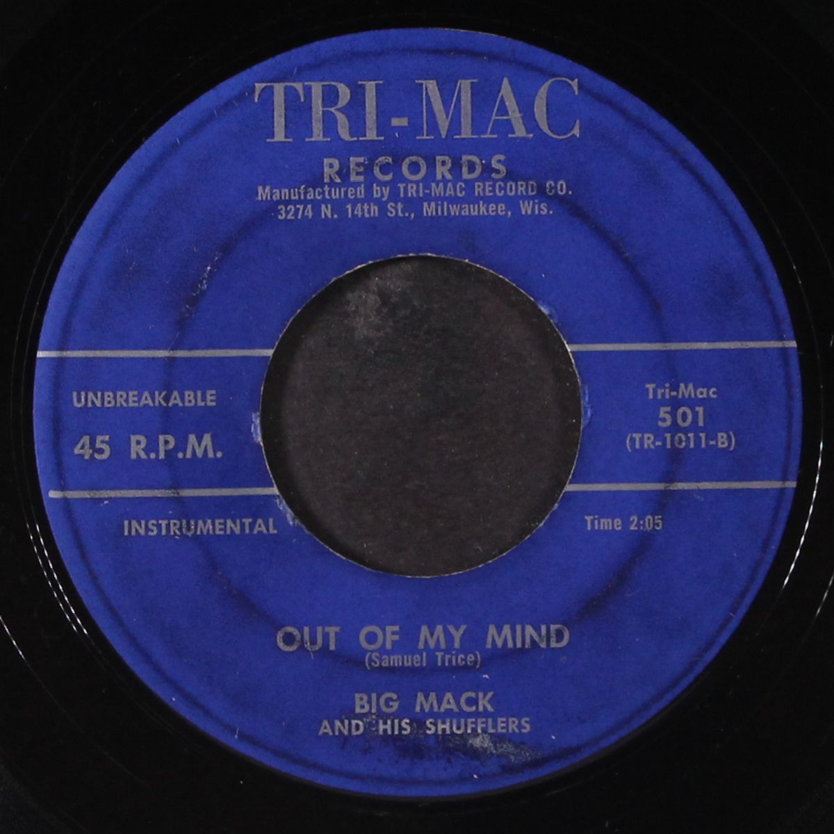 someday you're gonna sing the blues / out of my mind by BIG MACK