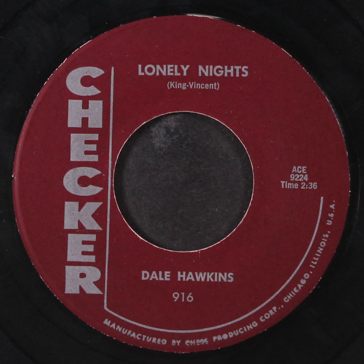 yea yea (class cutter) / lonely nights by DALE HAWKINS